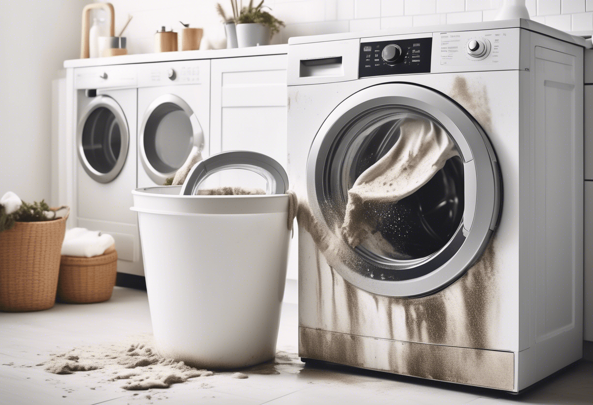 como limpar máquina de lavar roupa