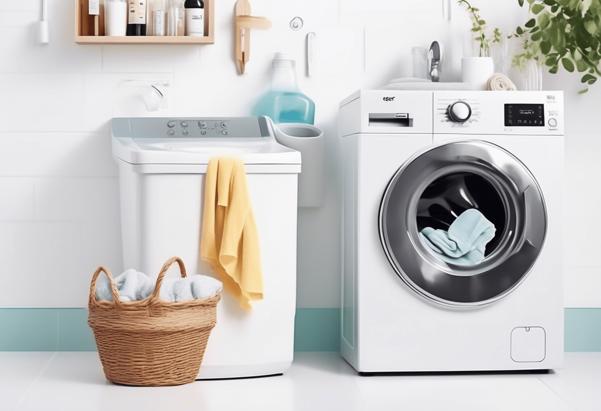 como limpar máquina de lavar roupa