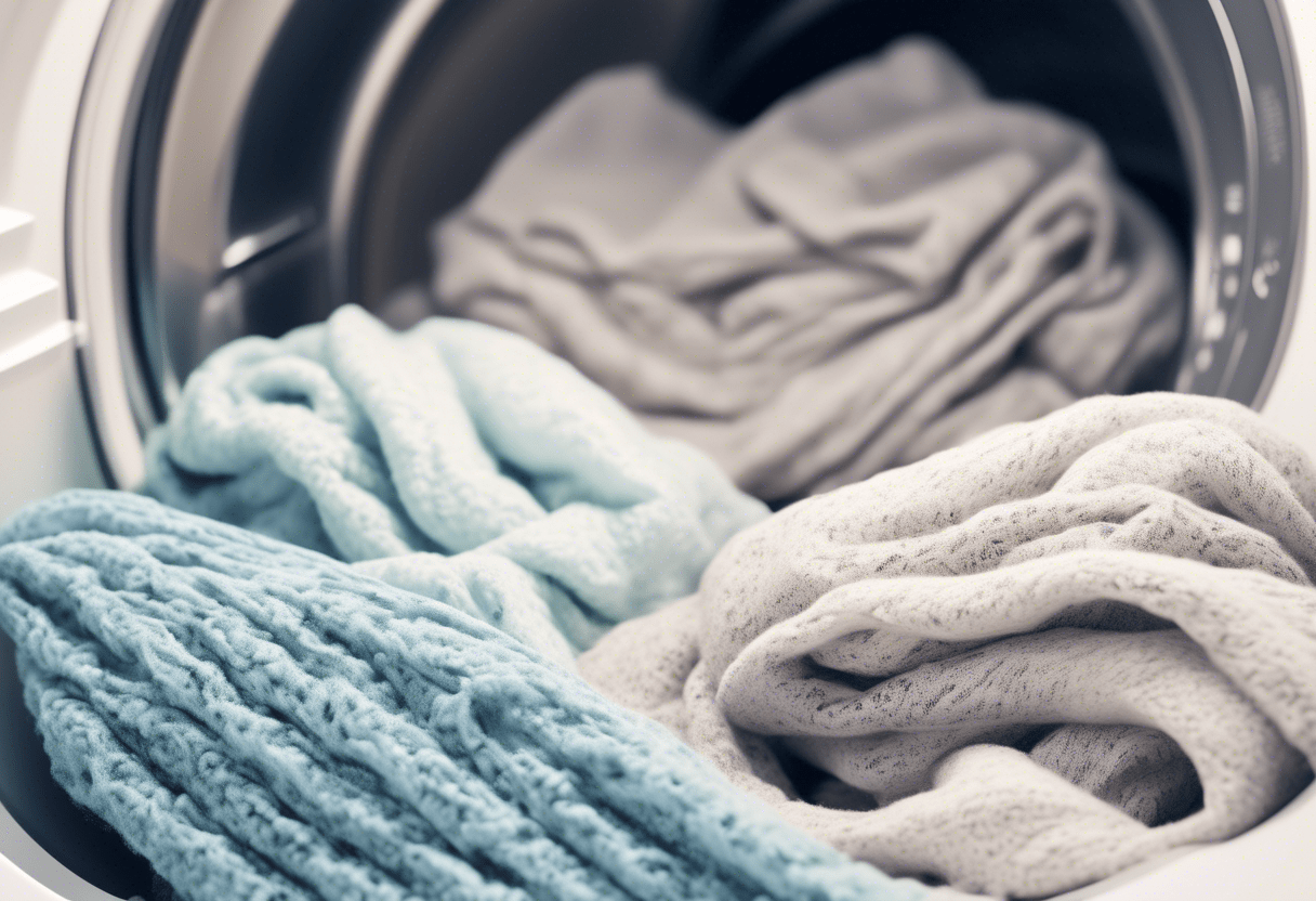como evitar pelos nas roupas na máquina de lavar