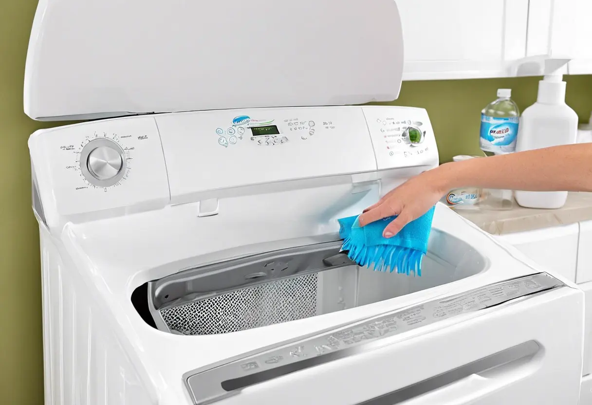 como limpar máquina de lavar roupas consul