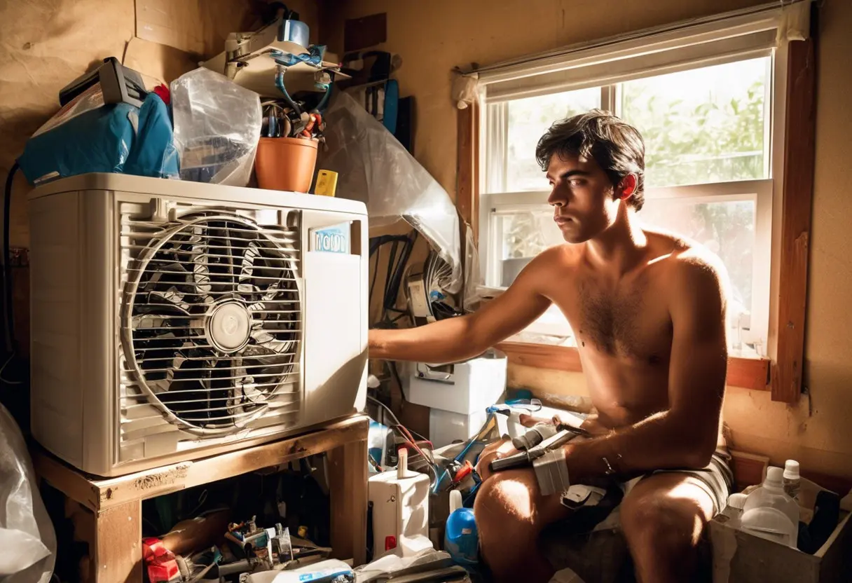 como fazer ar condicionado caseiro