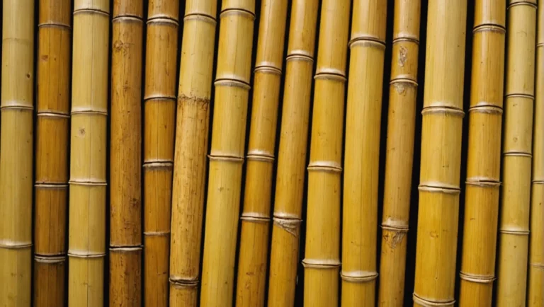 o que passar em peças de bambu para conservar